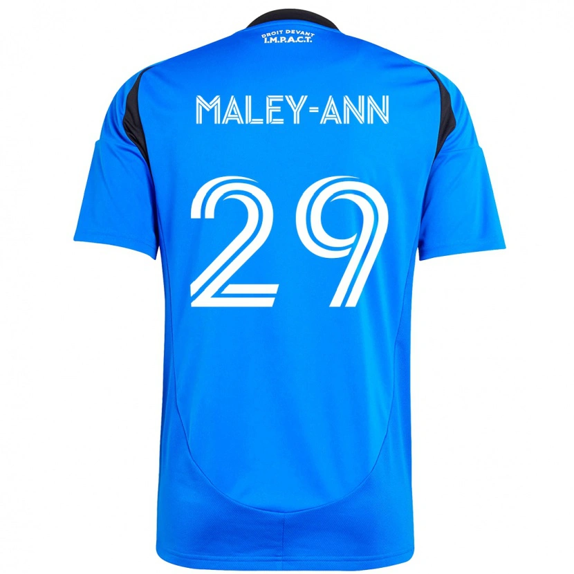 Danxen Damen Caron Maley-Ann #29 Dunkelblau Schwarz Heimtrikot Trikot 2025/26 T-Shirt Österreich