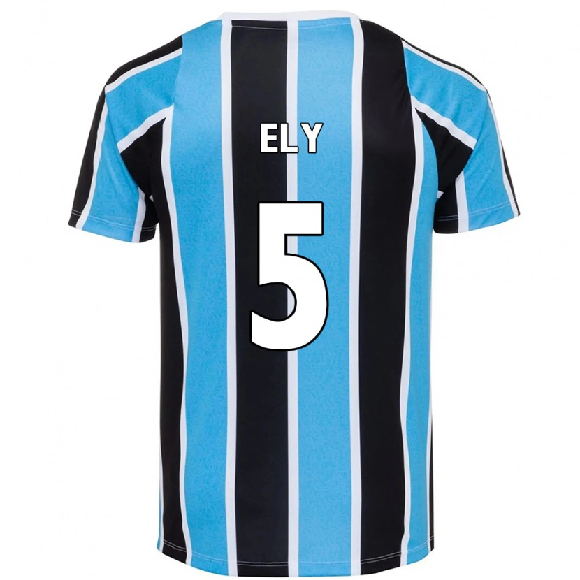 Danxen Damen Rodrigo Ely #5 Blau Schwarz Weiß Heimtrikot Trikot 2025/26 T-Shirt Österreich
