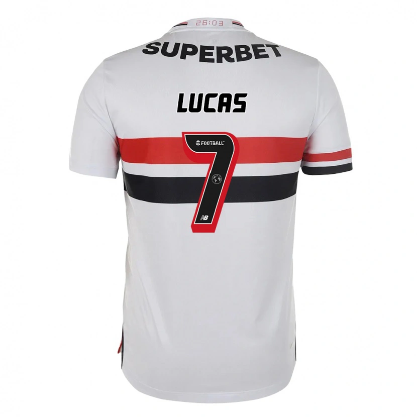 Danxen Damen Lucas Moura #7 Rot Schwarz Weiß Heimtrikot Trikot 2025/26 T-Shirt Österreich