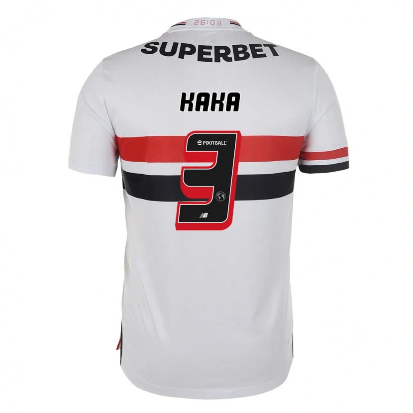 Danxen Damen Kaká #3 Rot Schwarz Weiß Heimtrikot Trikot 2025/26 T-Shirt Österreich