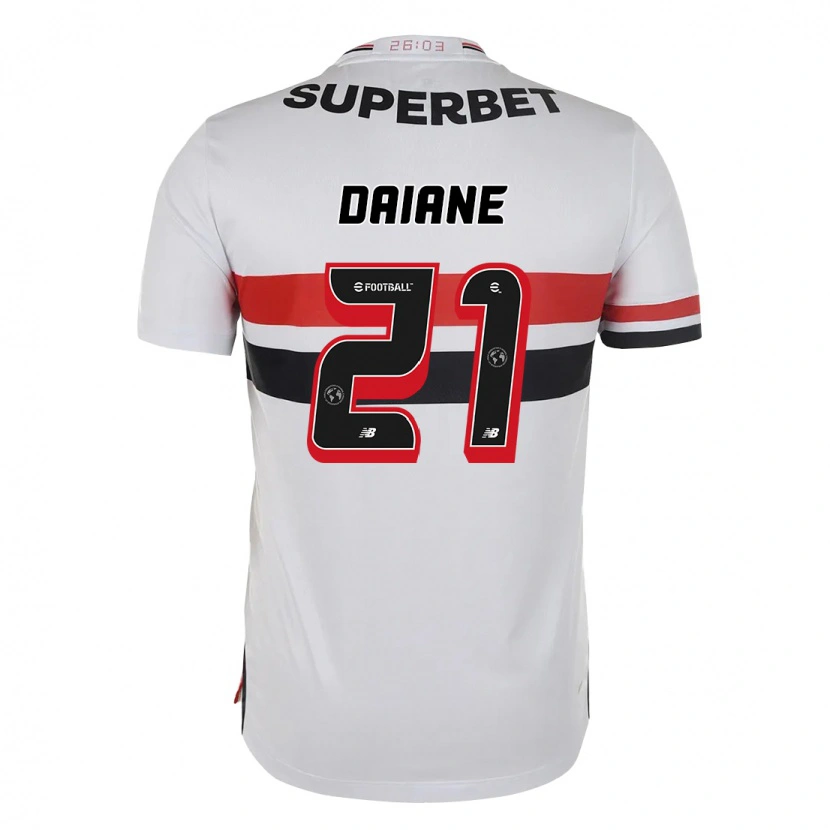 Danxen Damen Daiane #21 Rot Schwarz Weiß Heimtrikot Trikot 2025/26 T-Shirt Österreich