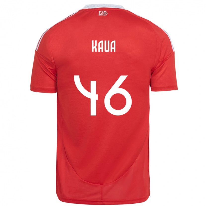 Danxen Damen Pedro Kauã #46 Rot Weiß Heimtrikot Trikot 2025/26 T-Shirt Österreich