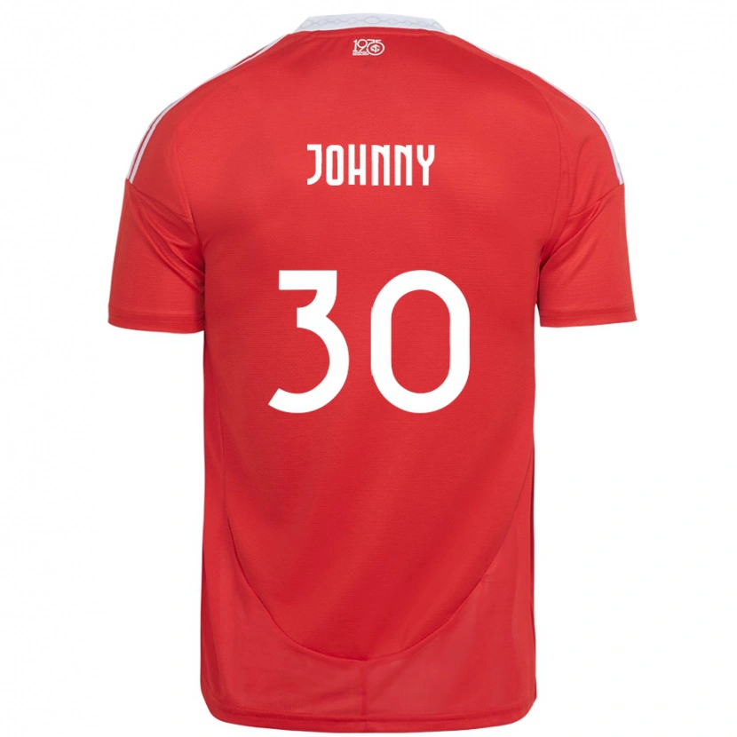 Danxen Damen Johnny #30 Rot Weiß Heimtrikot Trikot 2025/26 T-Shirt Österreich