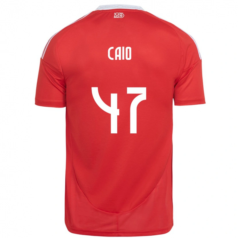 Danxen Damen Caio Vidal #47 Rot Weiß Heimtrikot Trikot 2025/26 T-Shirt Österreich