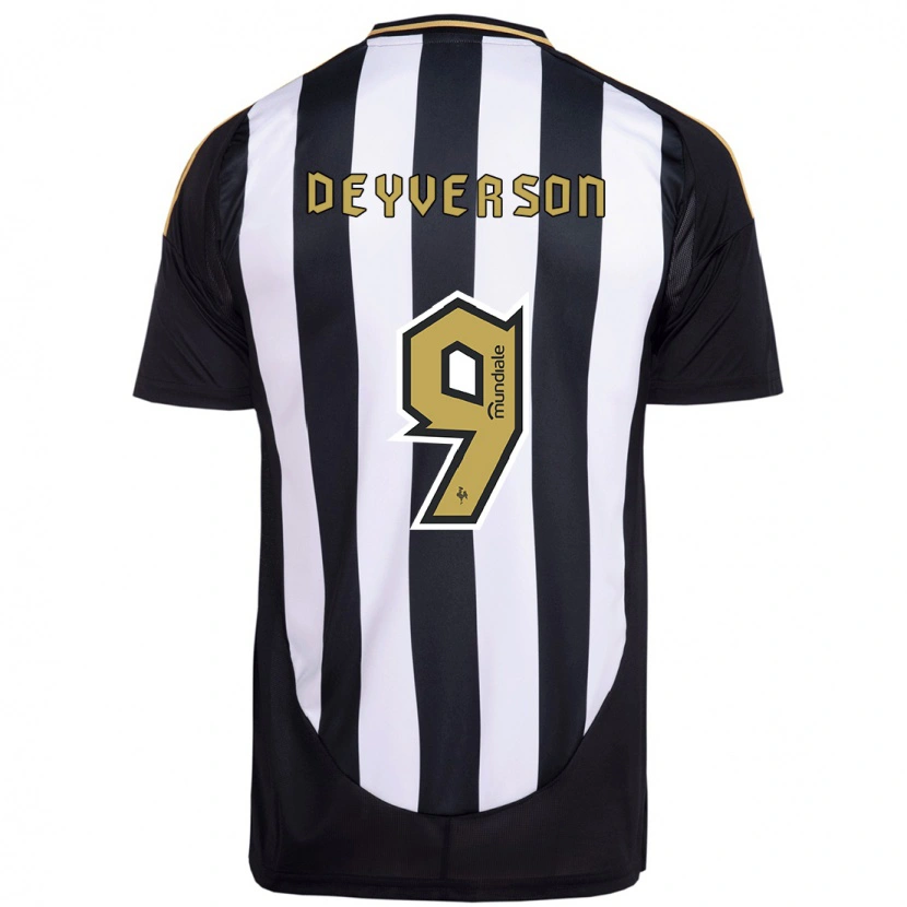 Danxen Damen Deyverson #9 Weiß Schwarz Heimtrikot Trikot 2025/26 T-Shirt Österreich