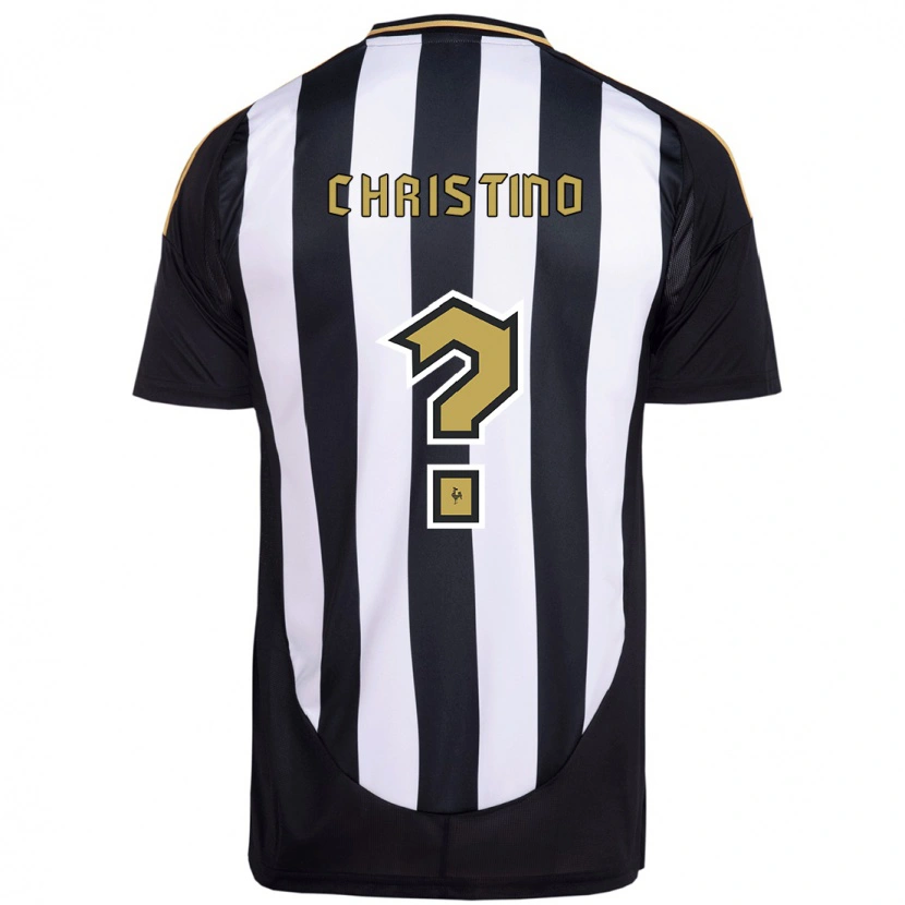 Danxen Damen Guilherme Christino #0 Weiß Schwarz Heimtrikot Trikot 2025/26 T-Shirt Österreich