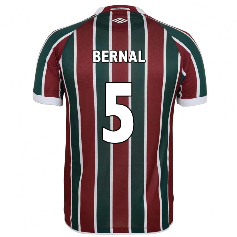 Danxen Damen Facundo Bernal #5 Grün Kastanienbraun Weiß Heimtrikot Trikot 2025/26 T-Shirt Österreich