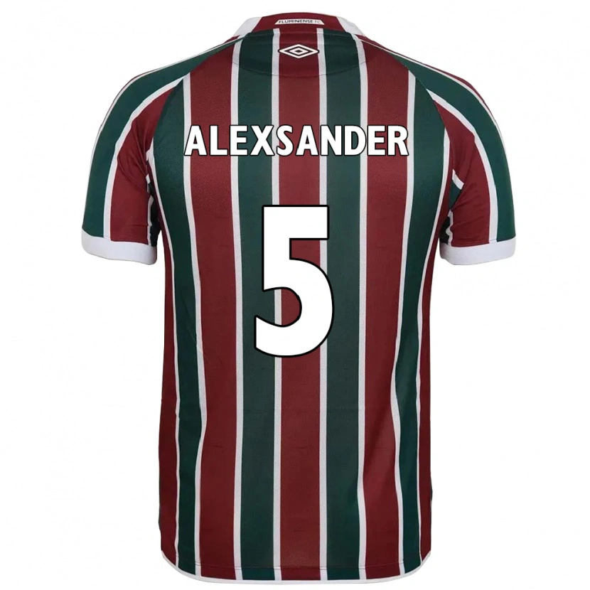Danxen Damen Alexsander #5 Grün Kastanienbraun Weiß Heimtrikot Trikot 2025/26 T-Shirt Österreich