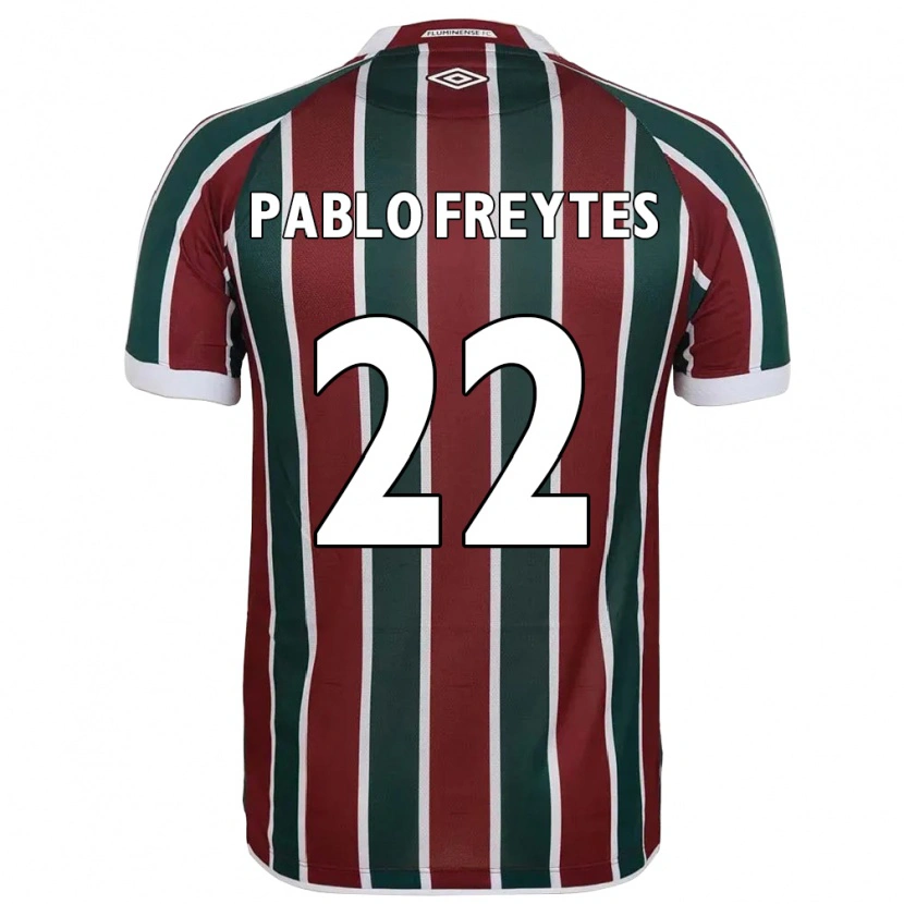 Danxen Damen Juan Pablo Freytes #22 Grün Kastanienbraun Weiß Heimtrikot Trikot 2025/26 T-Shirt Österreich