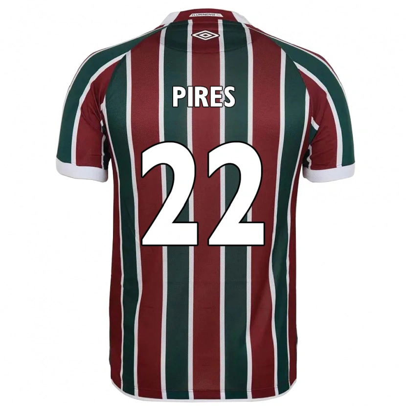 Danxen Damen Gabriel Pires #22 Grün Kastanienbraun Weiß Heimtrikot Trikot 2025/26 T-Shirt Österreich