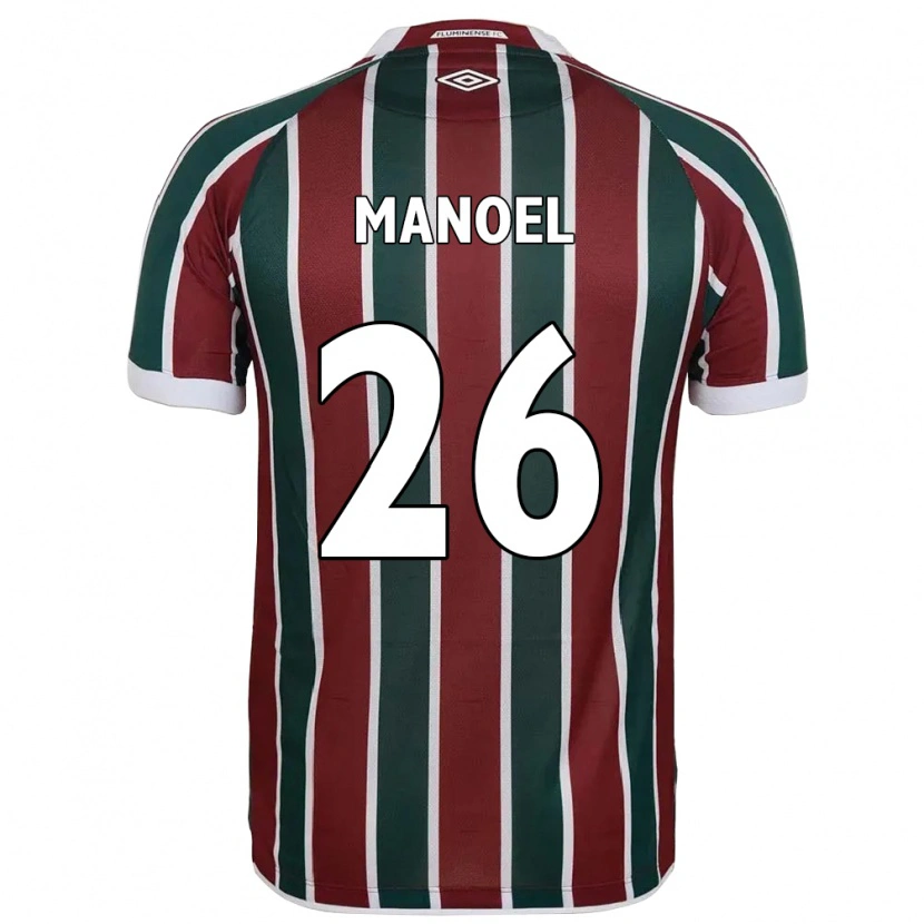 Danxen Damen Manoel #26 Grün Kastanienbraun Weiß Heimtrikot Trikot 2025/26 T-Shirt Österreich