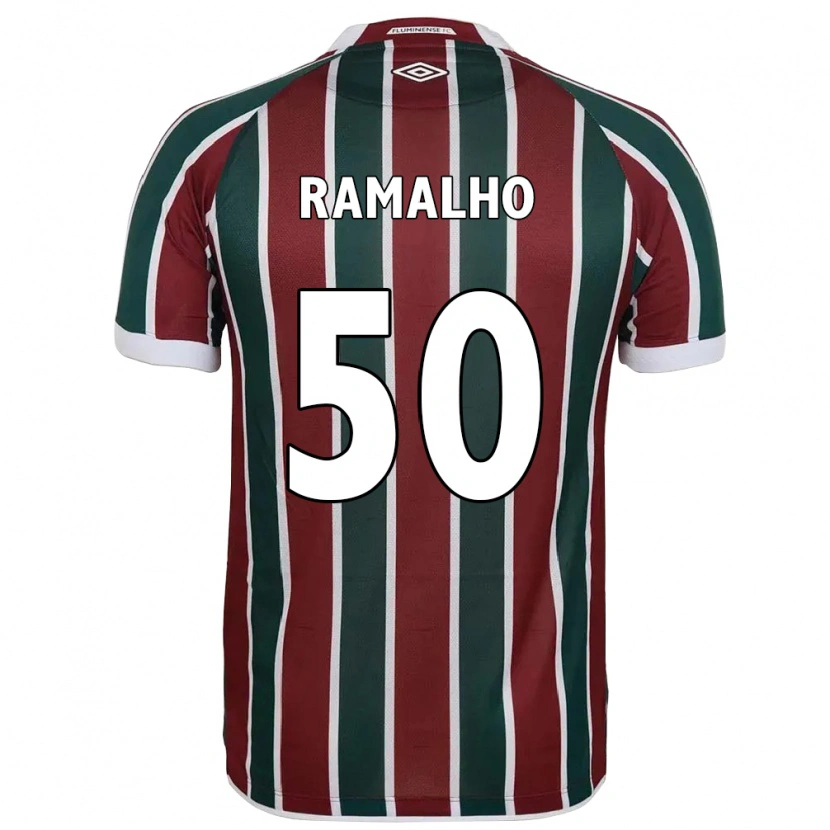 Danxen Damen Gustavo Ramalho #50 Grün Kastanienbraun Weiß Heimtrikot Trikot 2025/26 T-Shirt Österreich