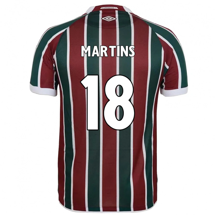 Danxen Damen Matheus Martins #18 Grün Kastanienbraun Weiß Heimtrikot Trikot 2025/26 T-Shirt Österreich