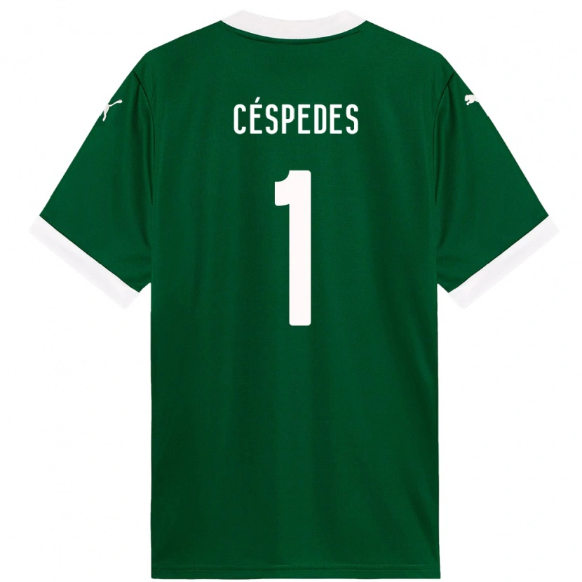 Danxen Damen Antonio Céspedes #1 Grün Weiß Heimtrikot Trikot 2025/26 T-Shirt Österreich