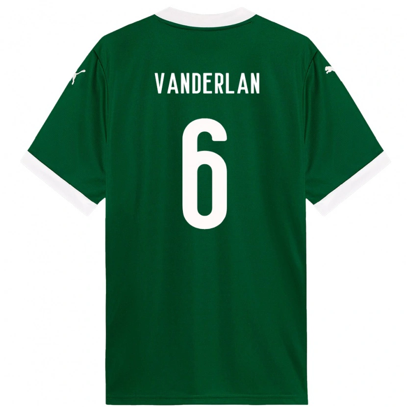 Danxen Damen Vanderlan #6 Grün Weiß Heimtrikot Trikot 2025/26 T-Shirt Österreich
