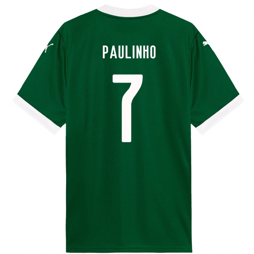 Danxen Damen Paulinho #7 Grün Weiß Heimtrikot Trikot 2025/26 T-Shirt Österreich