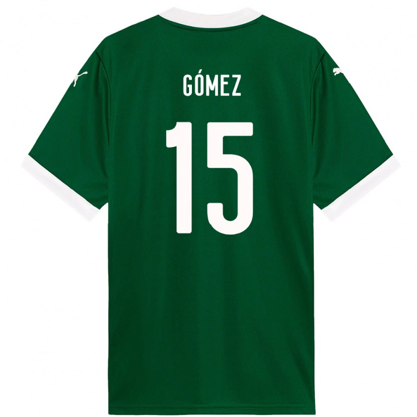 Danxen Damen Gustavo Gómez #15 Grün Weiß Heimtrikot Trikot 2025/26 T-Shirt Österreich
