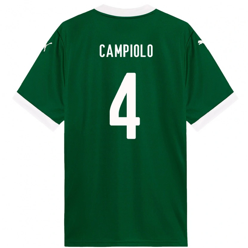 Danxen Damen Giovanna Campiolo #4 Grün Weiß Heimtrikot Trikot 2025/26 T-Shirt Österreich