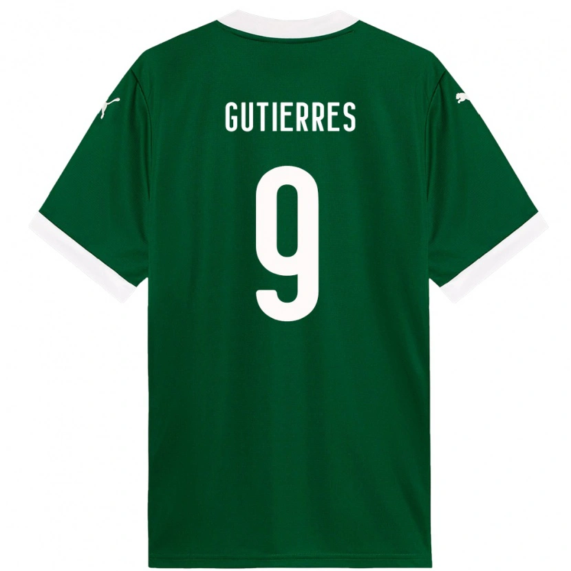 Danxen Damen Amanda Gutierres #9 Grün Weiß Heimtrikot Trikot 2025/26 T-Shirt Österreich