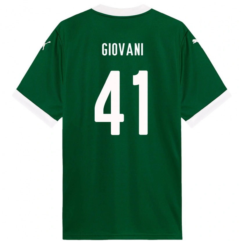 Danxen Damen Giovani #41 Grün Weiß Heimtrikot Trikot 2025/26 T-Shirt Österreich