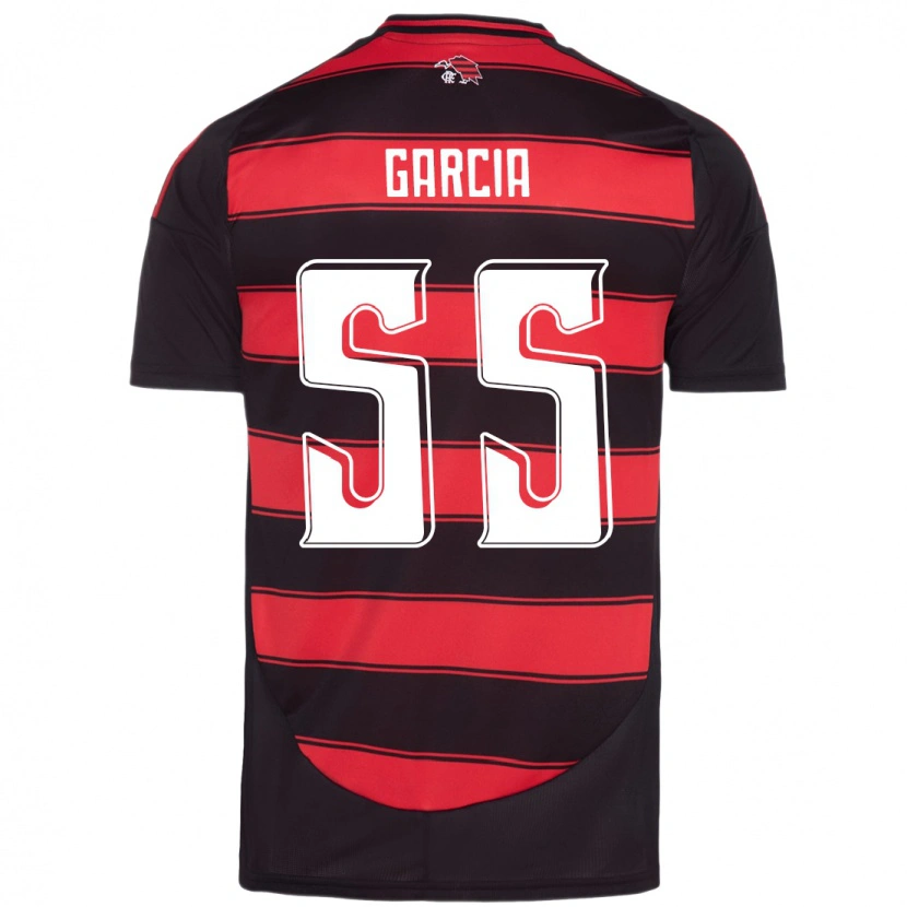Danxen Damen Caio Garcia #55 Rot Schwarz Heimtrikot Trikot 2025/26 T-Shirt Österreich