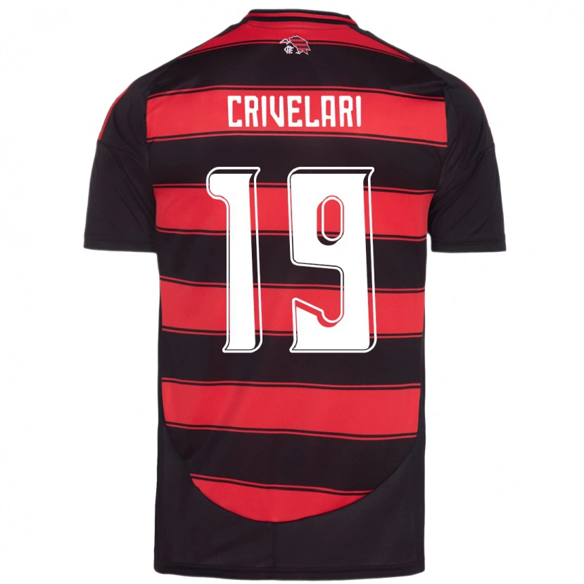 Danxen Damen Crivelari #19 Rot Schwarz Heimtrikot Trikot 2025/26 T-Shirt Österreich