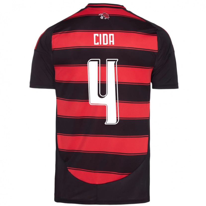 Danxen Damen Cida #4 Rot Schwarz Heimtrikot Trikot 2025/26 T-Shirt Österreich