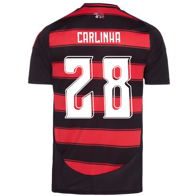 Danxen Damen Carlinha #28 Rot Schwarz Heimtrikot Trikot 2025/26 T-Shirt Österreich