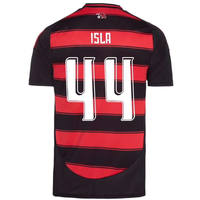 Danxen Damen Mauricio Isla #44 Rot Schwarz Heimtrikot Trikot 2025/26 T-Shirt Österreich