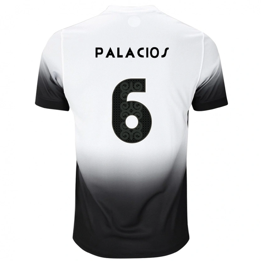 Danxen Damen Diego Palacios #6 Weiß Schwarz Heimtrikot Trikot 2025/26 T-Shirt Österreich