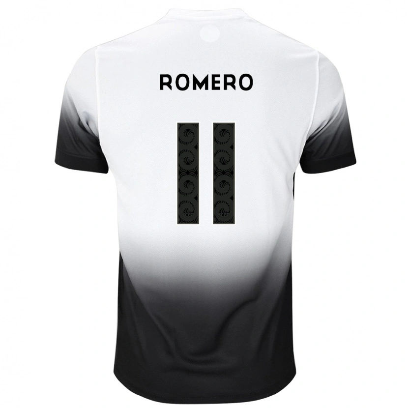 Danxen Damen Ángel Romero #11 Weiß Schwarz Heimtrikot Trikot 2025/26 T-Shirt Österreich