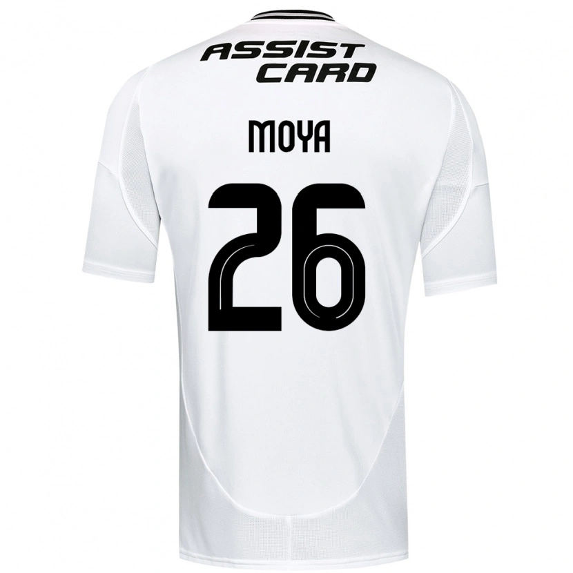 Danxen Damen Matías Moya #26 Schwarz Weiß Gelb Heimtrikot Trikot 2025/26 T-Shirt Österreich