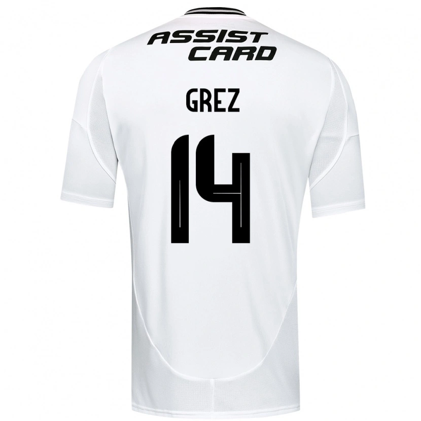 Danxen Damen Javiera Grez #14 Schwarz Weiß Gelb Heimtrikot Trikot 2025/26 T-Shirt Österreich