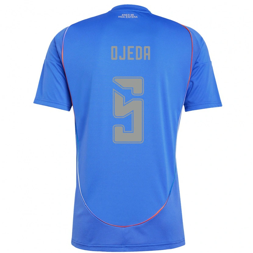 Danxen Damen Emmanuel Ojeda #5 Himmelblau Heimtrikot Trikot 2025/26 T-Shirt Österreich