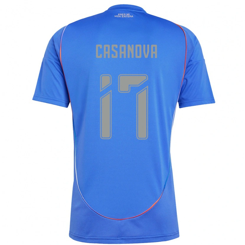 Danxen Damen Luis Casanova #17 Himmelblau Heimtrikot Trikot 2025/26 T-Shirt Österreich