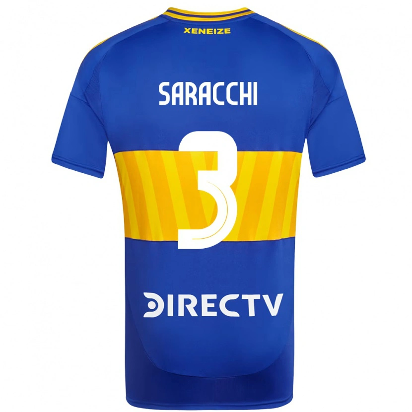 Danxen Damen Marcelo Saracchi #3 Königsblau Gelb Heimtrikot Trikot 2025/26 T-Shirt Österreich