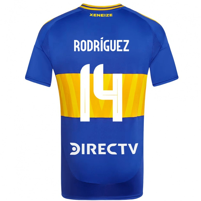 Danxen Damen Isaías Rodríguez #14 Königsblau Gelb Heimtrikot Trikot 2025/26 T-Shirt Österreich
