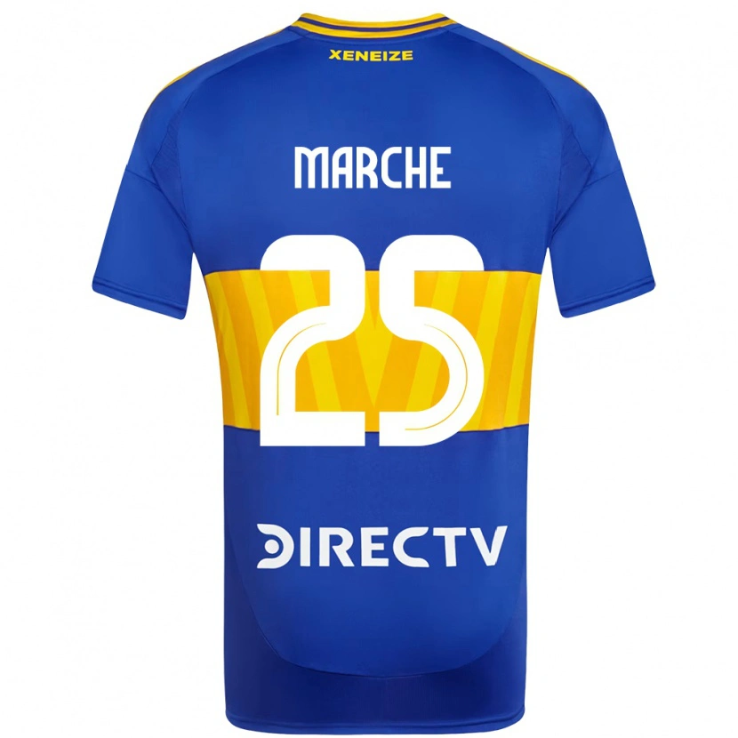 Danxen Damen Agustín Marchesín #25 Königsblau Gelb Heimtrikot Trikot 2025/26 T-Shirt Österreich