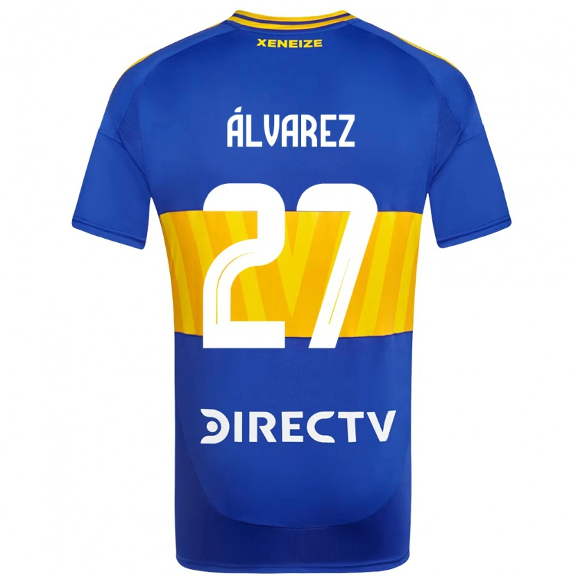 Danxen Damen Violeta Álvarez #27 Königsblau Gelb Heimtrikot Trikot 2025/26 T-Shirt Österreich
