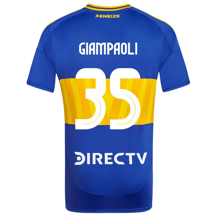Danxen Damen Renzo Giampaoli #35 Königsblau Gelb Heimtrikot Trikot 2025/26 T-Shirt Österreich
