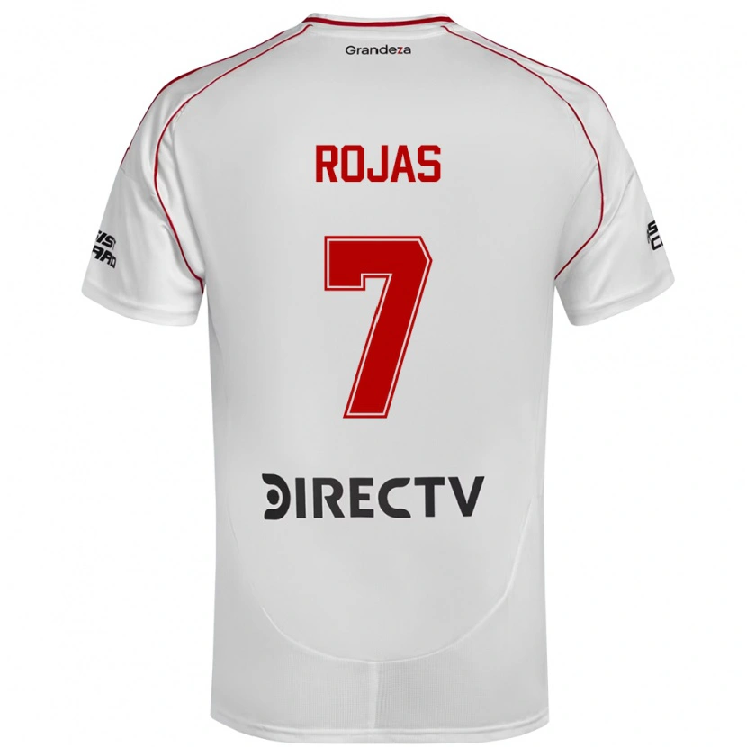 Danxen Damen Matías Rojas #7 Weiß Rot Heimtrikot Trikot 2025/26 T-Shirt Österreich