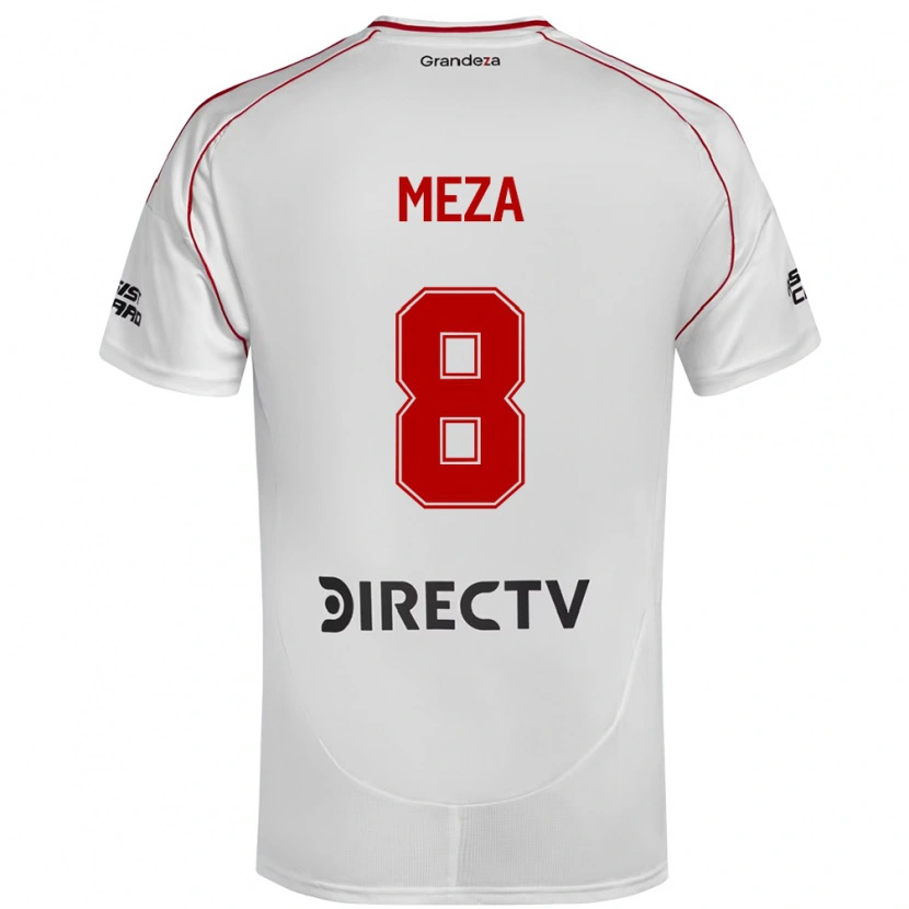 Danxen Damen Maximiliano Meza #8 Weiß Rot Heimtrikot Trikot 2025/26 T-Shirt Österreich