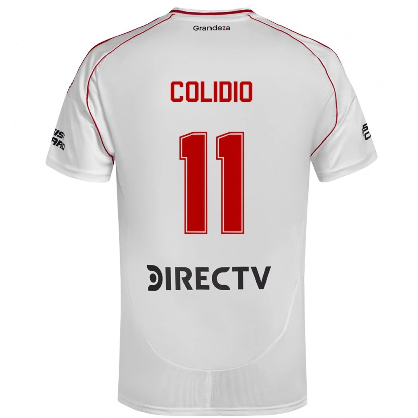 Danxen Damen Facundo Colidio #11 Weiß Rot Heimtrikot Trikot 2025/26 T-Shirt Österreich