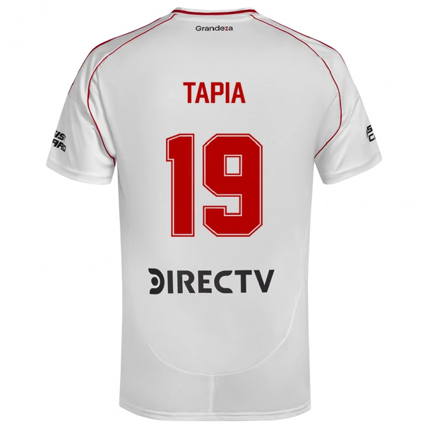 Danxen Damen Gonzalo Tapia #19 Weiß Rot Heimtrikot Trikot 2025/26 T-Shirt Österreich