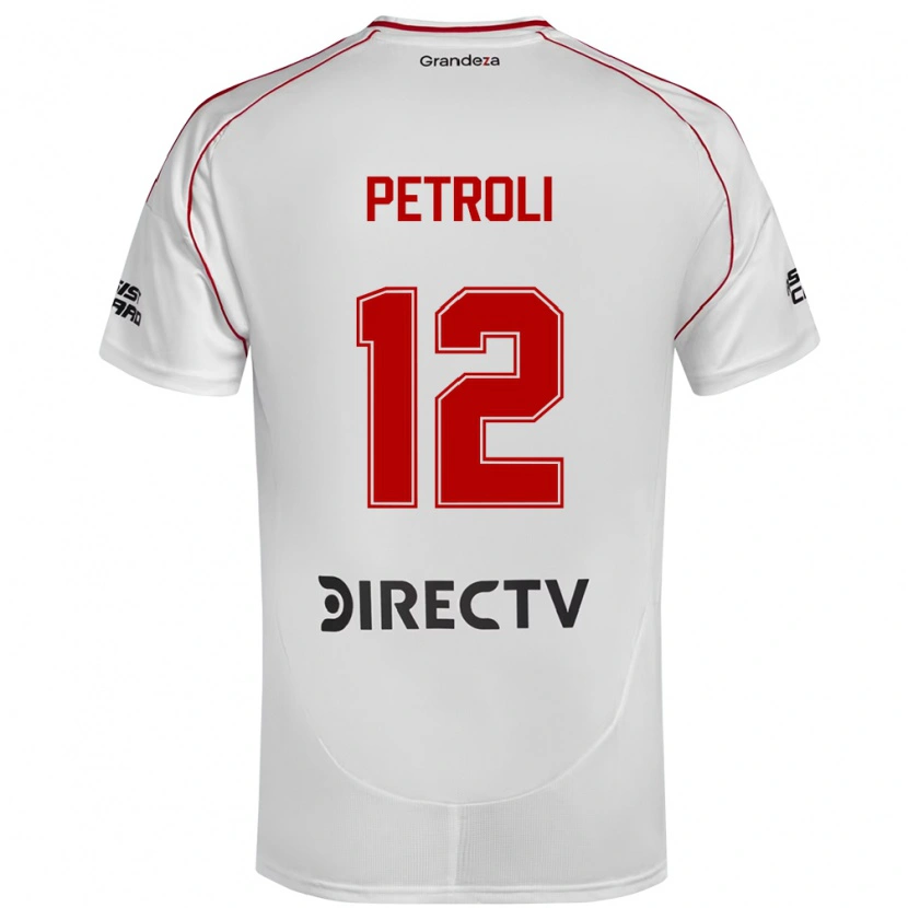 Danxen Damen Franco Petroli #12 Weiß Rot Heimtrikot Trikot 2025/26 T-Shirt Österreich