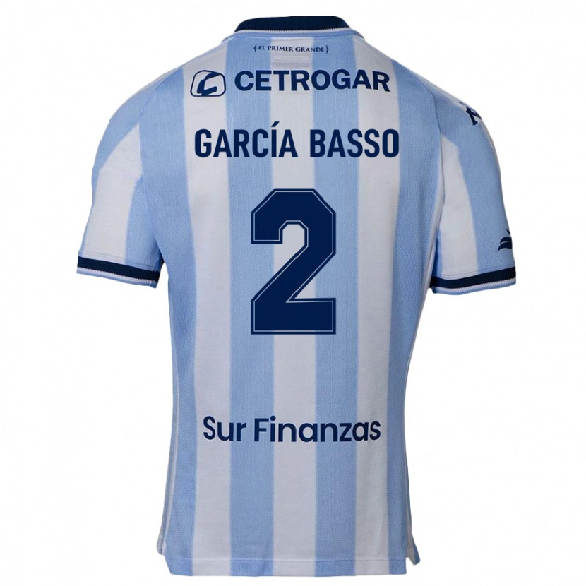 Danxen Damen Agustín García Basso #2 Himmelblau Heimtrikot Trikot 2025/26 T-Shirt Österreich