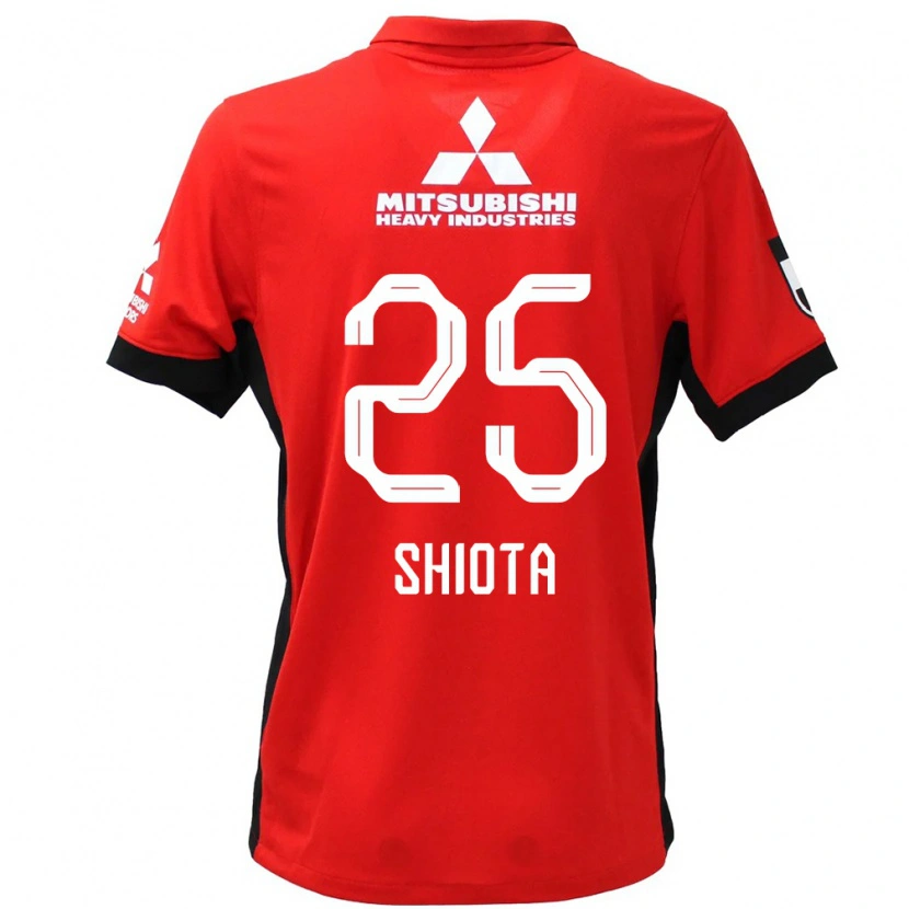 Danxen Damen Hitoshi Shiota #25 Rot Weiß Heimtrikot Trikot 2025/26 T-Shirt Österreich