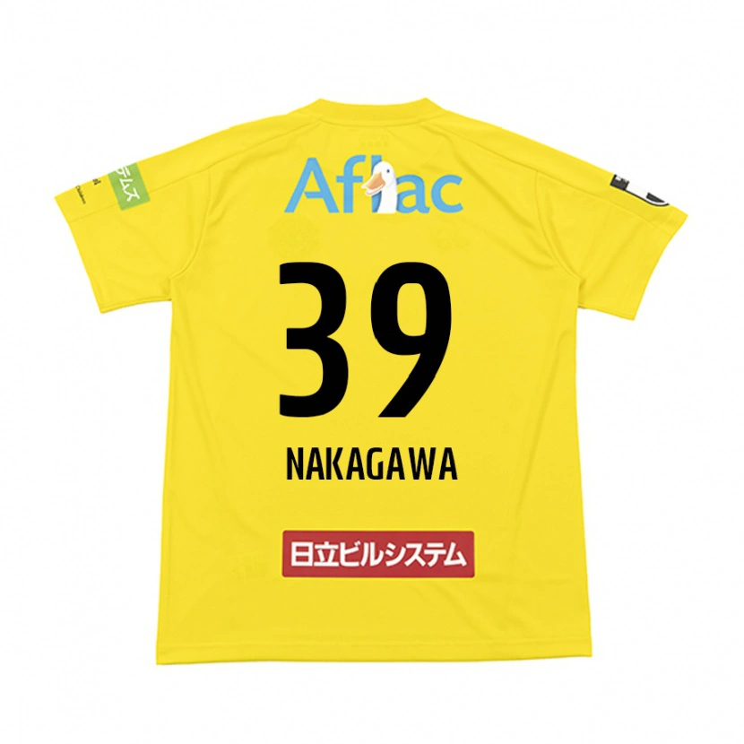 Danxen Damen Nobuteru Nakagawa #39 Schwarz Gelb Heimtrikot Trikot 2025/26 T-Shirt Österreich