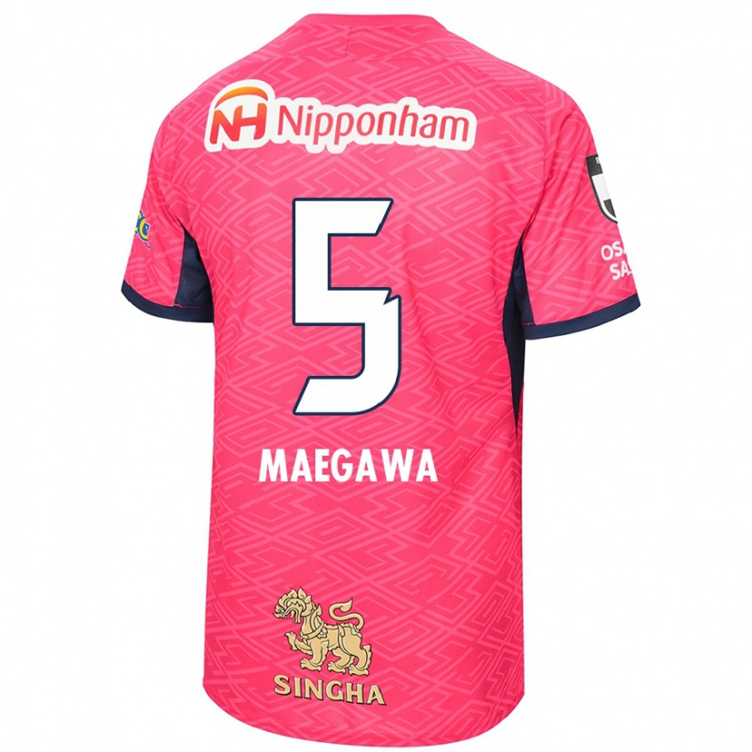 Danxen Damen Miki Maegawa #5 Sakura Rosa Weiß Heimtrikot Trikot 2025/26 T-Shirt Österreich