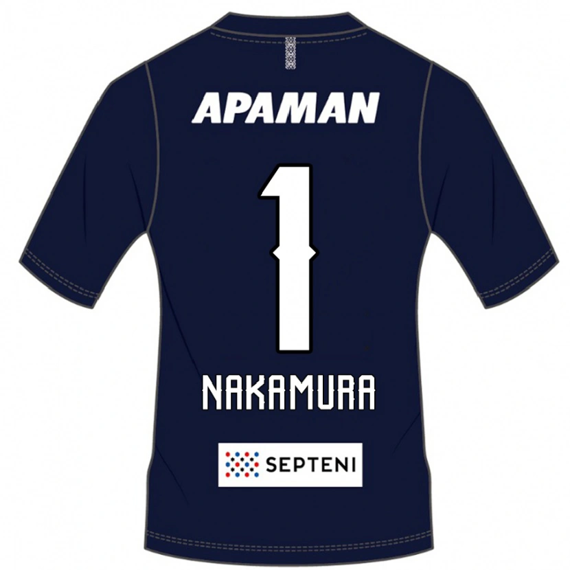 Danxen Damen Seigo Nakamura #1 Königsblau Weiß Heimtrikot Trikot 2025/26 T-Shirt Österreich